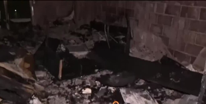 To διαμέρισμα στη Θεσσαλονίκη υπέστη πολλές υλικές ζημιές από τη φωτιά