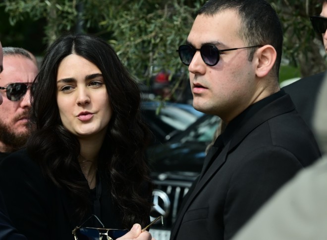 Ο Χρήστος Κούγιας με την αδερφή του Μάιρα