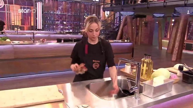 Ατύχημα για τη Μαίρυλιν στο MasterChef