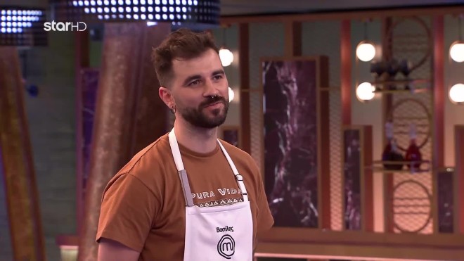 MasterChef: Μετά το Mystery Box, ο Βασίλης πήρε και το Τεστ Δημιουργικότητας!