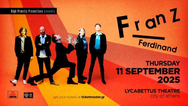 Οι Franz Ferdinand  επιστρέφουν στην Αθήνα