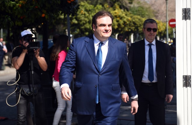 O νέος υπουργός Οικονομίας, Κυριάκος Πιερρακάκης