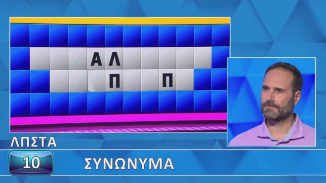 Τροχός της Τύχης: Δύσκολα τα συνώνυμα - Κάνε τη δική σου προσπάθεια!