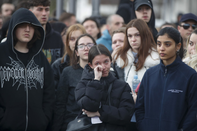 Όλοι στη Βόρεια Μακεδονία ζητούν δικαιοσύνη για τα θύματα της φωτιάς - AP Images