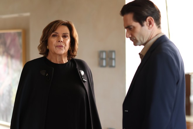 Η Γιώτα Φέστα με τον Οδυσσέα Παπασπηλιόπουλο στη σειρά «Ο Τιμωρός»