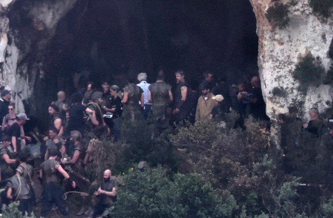 Οδύσσεια: Ο Μat Damon στα γυρίσματα της ταινίας στην Πύλο/ NDP Νίκος Ζότος