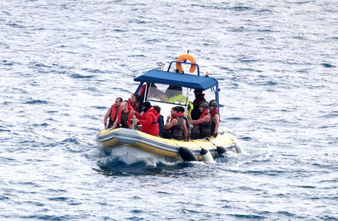 Οδύσσεια: Στιγμιότυπο από τα γυρίσματα της ταινίας στην Πύλο/ NDP Νίκος Ζότος