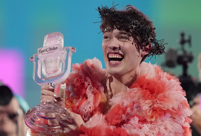 Το Nemo από την Ελβετία ήταν νικητής της Eurovision το 2024/ φωτογραφία από apimages