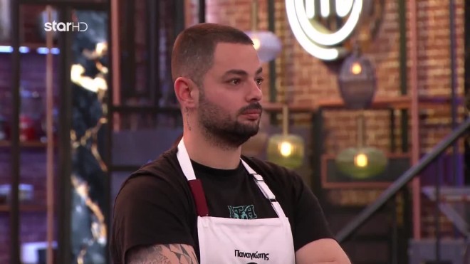 MasterChef: Ο Παναγιώτης αναδείχθηκε ομόφωνα υποψήφιος προς αποχώρηση