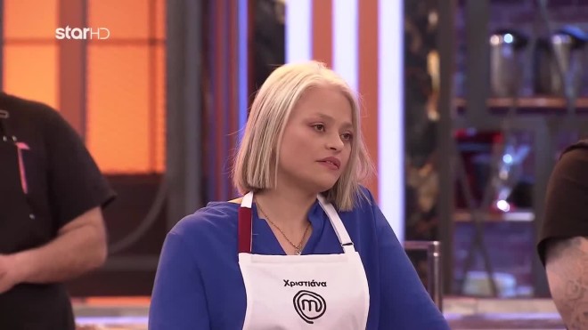 MasterChef: Η Χριστιάνα φόρεσε ξανά με μαύρη ποδιά 