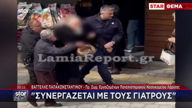 Λαμία: Στο STAR ο αρχιμανδρίτης που επιτέθηκε σε αστυνομικούς
