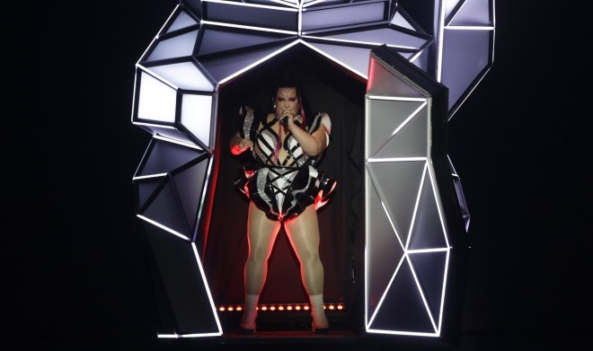 Η Νέτα στη σκηνή της Eurovision το 2018