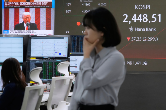 Η επιβολή δασμών από τις ΗΠΑ έχει προκαλέσει παγκόσμια ανησύχια - AP Images