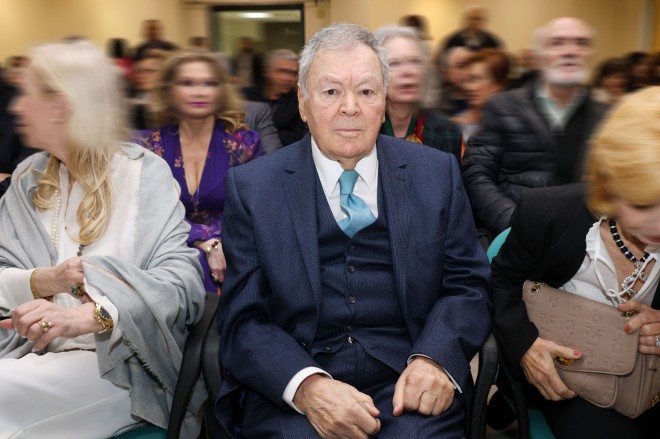 Ο Αντώνης Βουγιουκλάκης στην τιμητική εκδήλωση για τον Τάκη Βουγιουκλάκη/ NDP Ανδρέας Νικολαρέας
