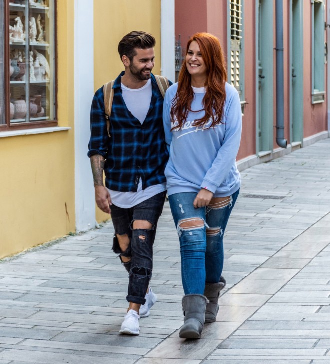 Ο Θοδωρής Μαραντίνης κι η Σίσσυ Χρηστίδου σε μια από τις τελευταίες τους φωτογραφίες μαζί το 2018