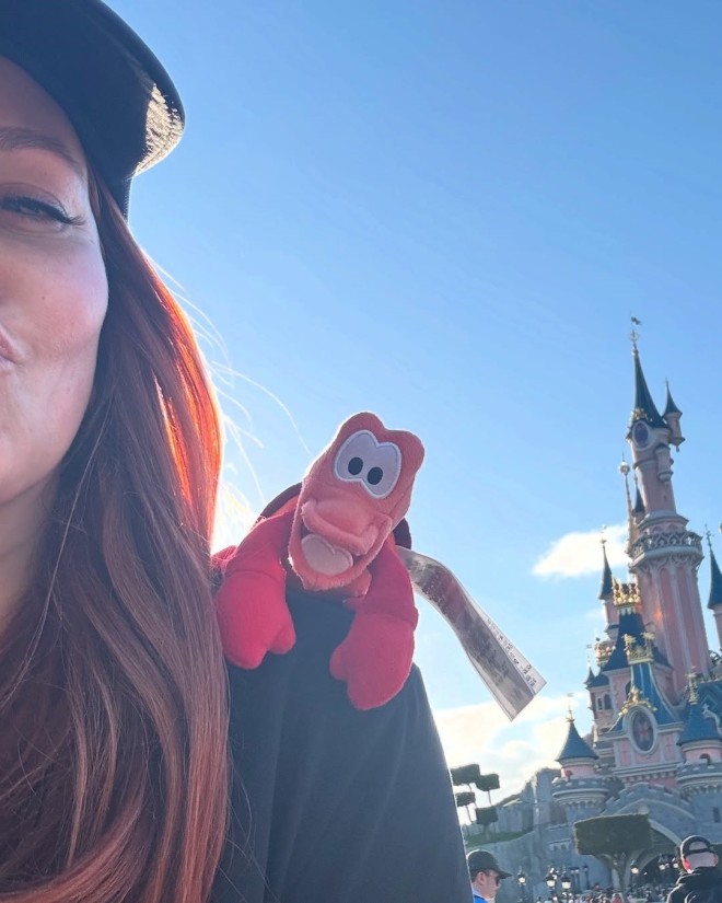 Η Σίσσυ Χρηστίδου φωτογραφήθηκε... the Disney way! 