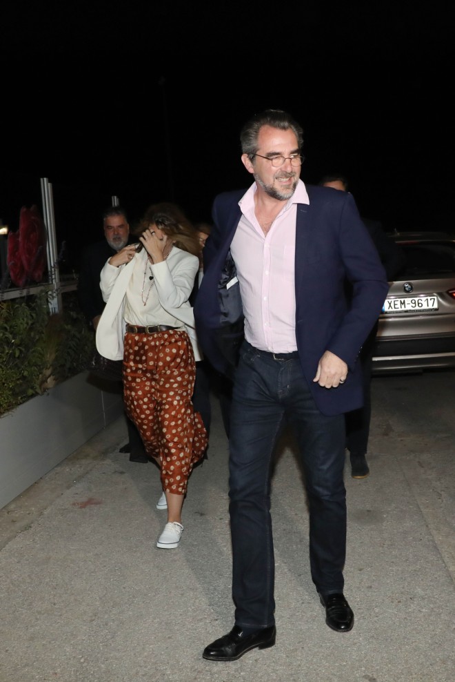 Η Χρυσή Βαρδινογιάννη και ο Νικόλαος Ντε Γκρες έκαναν την πρώτη κοινή τους εμφάνιση μετά τον γάμο τους τον περασμένο Φεβρουάριο.
