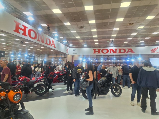 Ηγετική παρουσία της HONDA στο MOTOSHOW Θεσσαλονίκης  