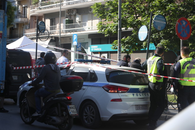 Θεσσαλονίκη: Ισχυρή έκρηξη σε πολυκατοικία έξω από πάρκινγκ/ Eurokinissi Bασίλης Βερβερίδης