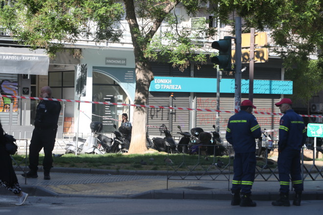Θεσσαλονίκη: Ισχυρή έκρηξη σε πολυκατοικία έξω από πάρκινγκ/ Eurokinissi Bασίλης Βερβερίδης