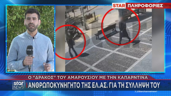Βίντεο ντοκουμέντο με τον άνδρα με την καμπαρντίνα που παρενοχλεί κορίτσια στο Μαρούσι