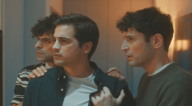 Αντώνης Γιαννακός, Γιάννης Σίντος και Σπύρος Σταμούλης στο ReUniverse