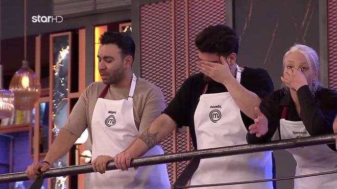 Masterchef: Συγκίνηση και δάκρυα στον εξώστη για την αποχώρηση του Παντελή