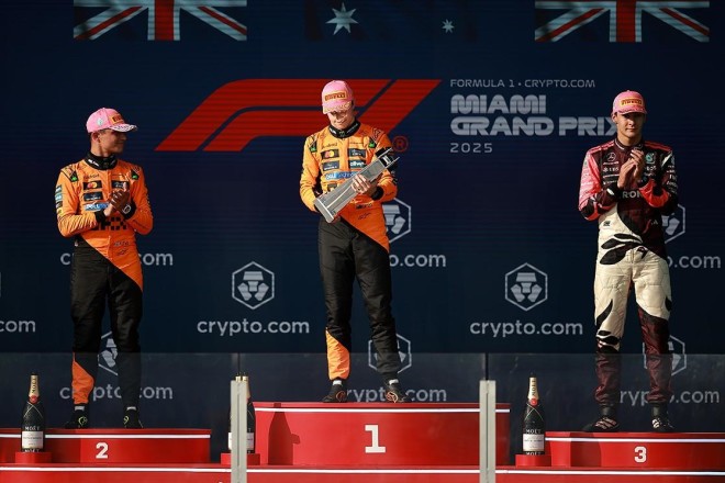 Pirelli: Διπλό στο Μαϊάμι για την McLaren 