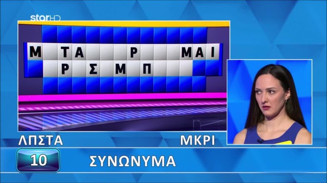 Τροχος της Τύχης: Η Κατερίνα έλυσε τον μεγάλο γρίφο με τα συνώνυμα