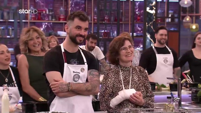 MasterChef: Η μητέρα του Βασίλη