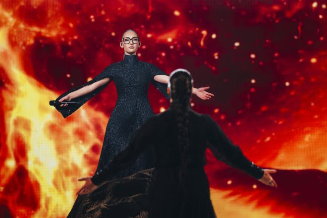 Eurovision 2025: Δείτε εικόνες από τη δεύτερη πρόβα της Klavdia