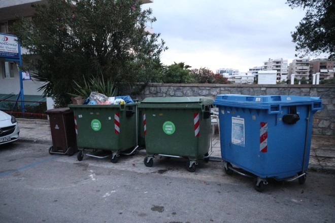Το σημείο που βρέθηκε το μωρό στον Άλιμο - Eurokinissi