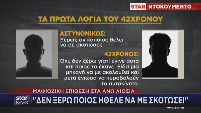 Σοκ προκαλεί η απόπειρα δολοφονίας ενός άνδρα στα Άνω Λιόσια 