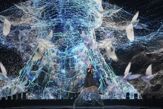 Eurovision 2025: Καθήλωσε η Klavdia- Σείστηκε η αρένα από το χειροκρότημα