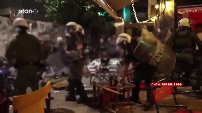 Εξάρχεια: Χάος σε καφετέρια, μετατράπηκε σε πεδίο μάχης