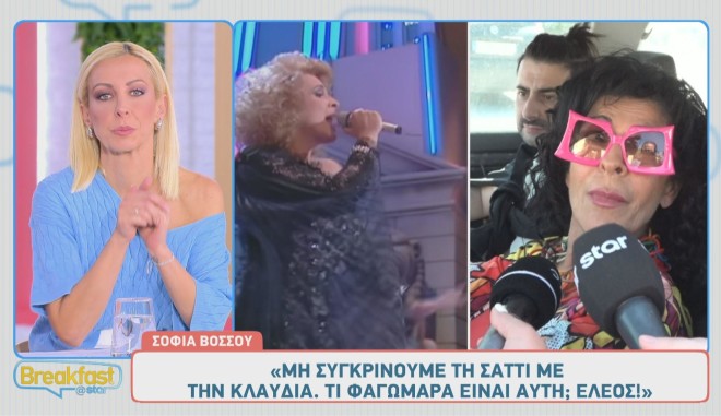 «Άλλο η Μαρίνα Σάττι που είναι καλλιτεχνάρα και τρελή κι άλλο η Klavdia»