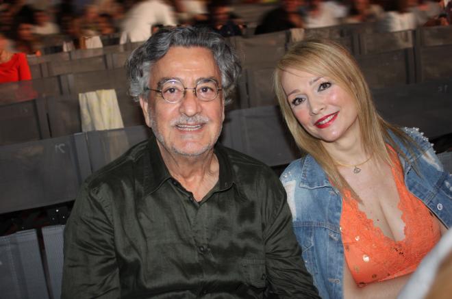 Νίκος Γαλανός- Νίκη Παλληκαράκη στην επίσημη πρεμιέρα "Το δικό μας σινεμά", τον Ιούνιο του 2019/ NDP