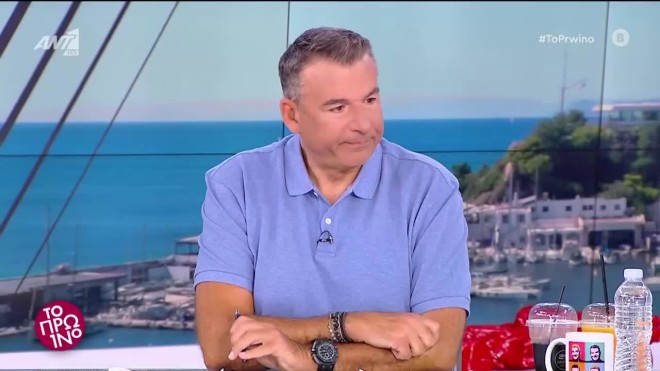 Γιώργος Λιάγκας: Tροχαίο για τον παρουσιαστή του ΑΝΤ1