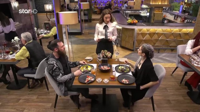 First Dates: Ποιος πλήρωσε στο ραντεβού της Σάμα και του Χρήστου;