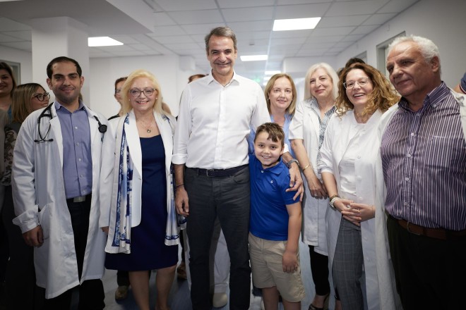 Μητσοτάκης στα Μέγαρα: Στο τέλος της τετραετίας θα μιλάμε για ένα νέο ΕΣΥ