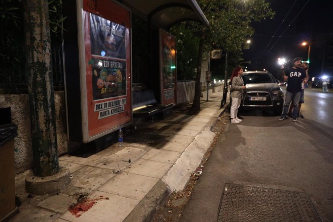 Η στάση που έγινε το ατύχημα στο Χαλάνδρι 