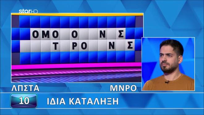 Tροχός της Τύχης: Κατάφερε ο Γιάννης να λύσει τον γρίφο;