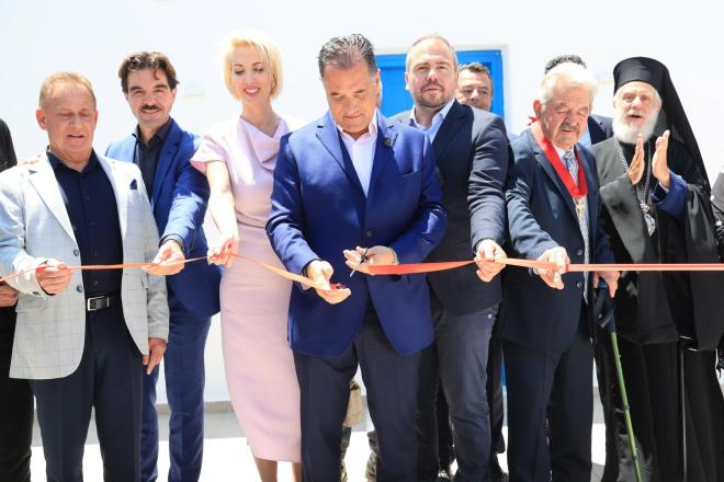 Ο υπουργός Υγείας, Άδωνις Γεωργιάδης εγκαινίασε 16 διαμερίσματα για τη στέγαση γιατρών και νοσηλευτών στο ΚΥ Μυκόνου - NDPPhoto