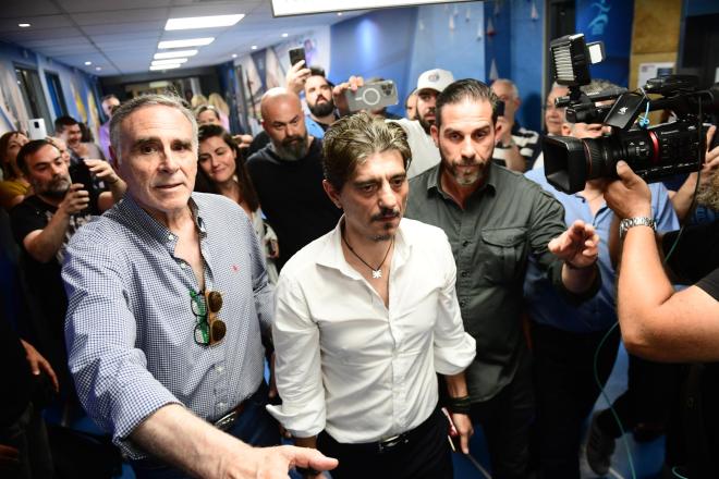 Ο Δημήτρης Γιαννακόπουλος στο υπουργείο Αθλητισμού