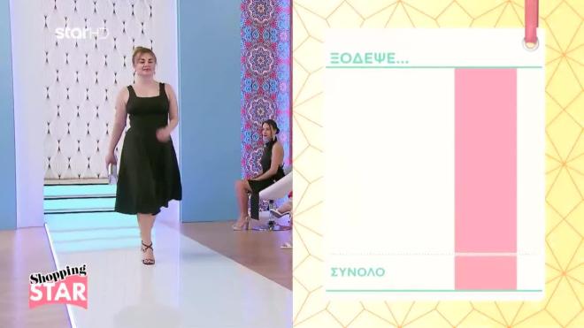 Shopping Star Ηλιάνα: «Το φόρεμα θα το ήθελα σε καλύτερο ύφασμα»