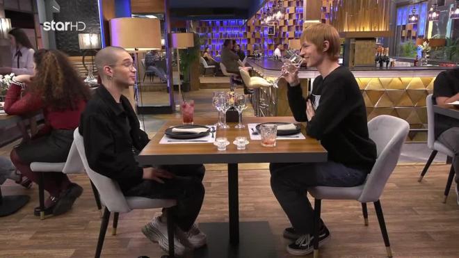 First Dates: Το ρομαντικό ραντεβού του Βαγγέλη και του Άντυ!