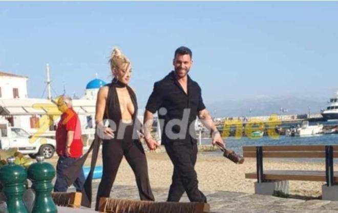 Η φωτογραφία της Ιωάννας Τούνη με τον Στάθη Σχίζα