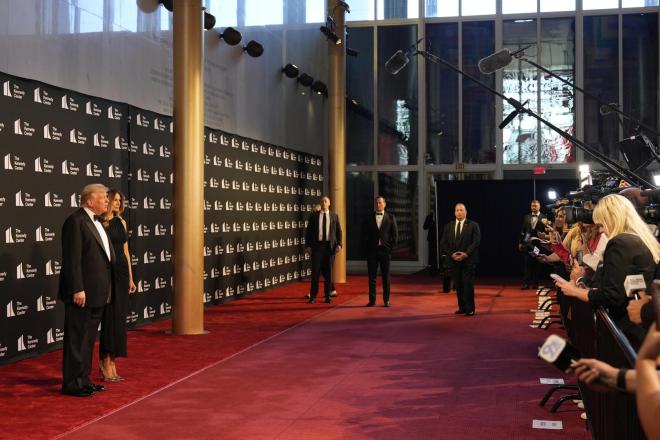Μελάνια και Ντόναλντ Τραμπ στο Kennedy Center