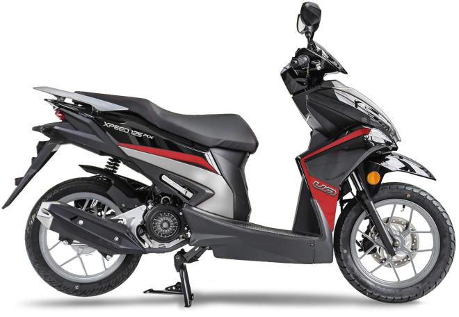 UM XPEED 125 RX: Η νέα χαμηλότερη τιμή