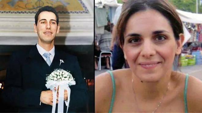 Ο Γιάννης Κατσιλάμπρος και η σύζυγός του Παναγιώτα Μαζαράκη